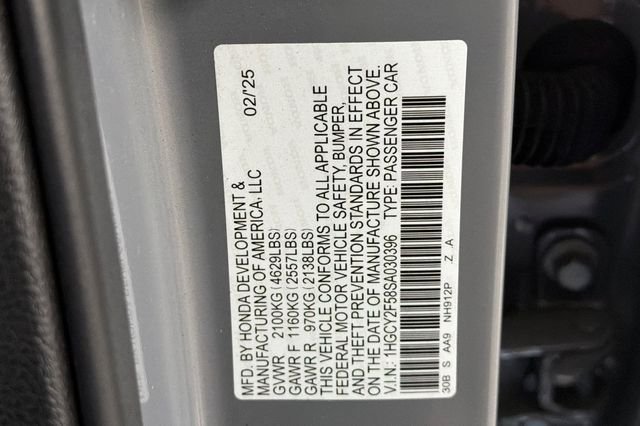 Certified Used 2025 Urban Gray Pearl Honda Sport image 37