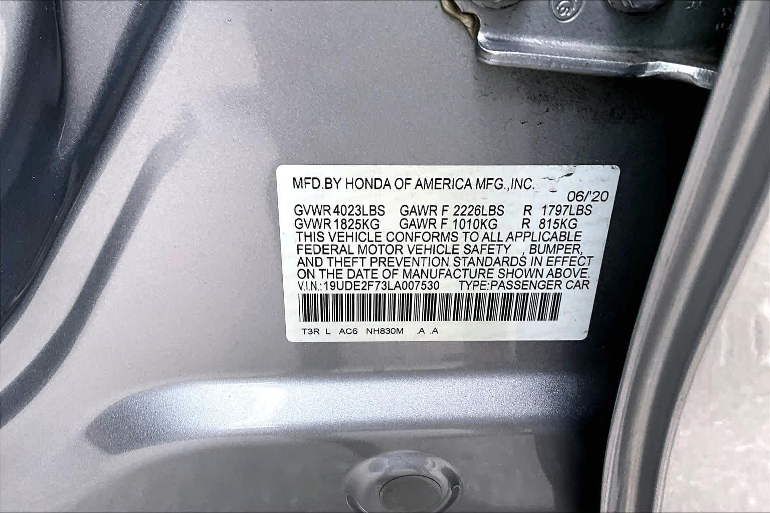 Used 2020 Lunar Silver Metallic Acura w/Premium Pkg image 35