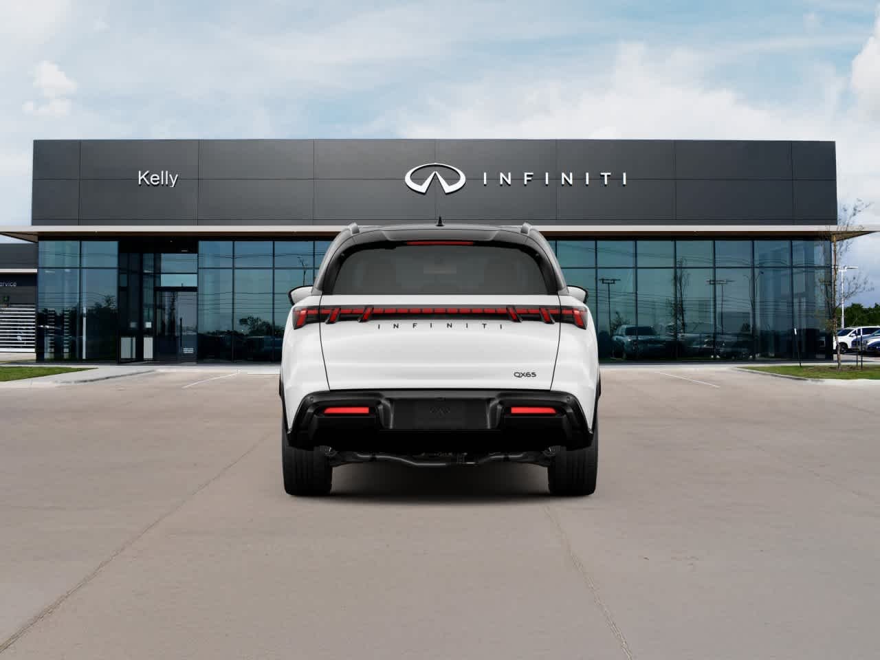 New 2027 Radiant White/Black Obsidian INFINITI Autograph AWD image 2