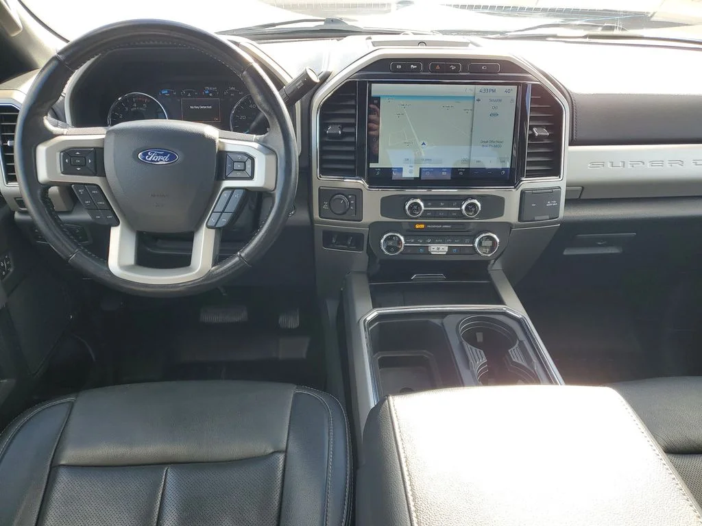 Certified Used 2022 Antimatter Blue Metallic Ford Lariat image 24