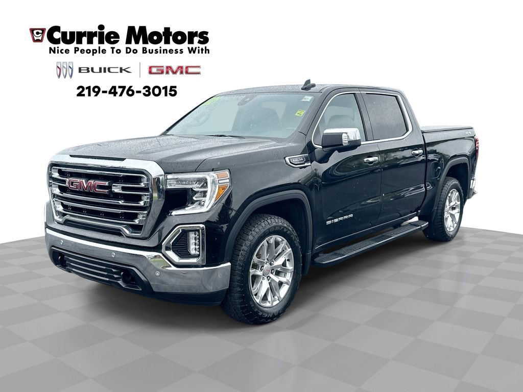 Certified Used 2021 ONYX BLACK GMC SLT image 1