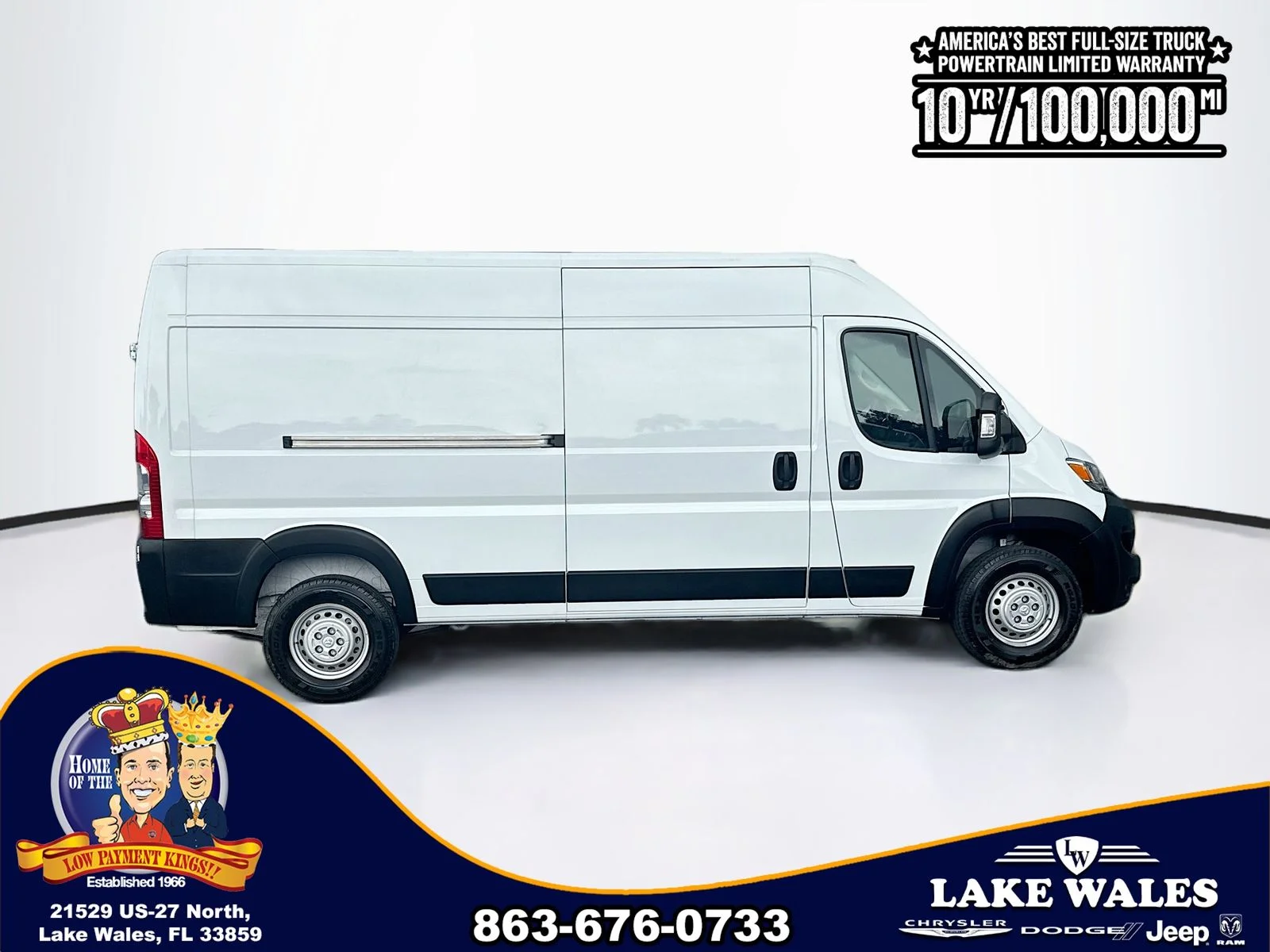 New 2026 Bright White Clear-Coat Exterior Paint RAM  image 7