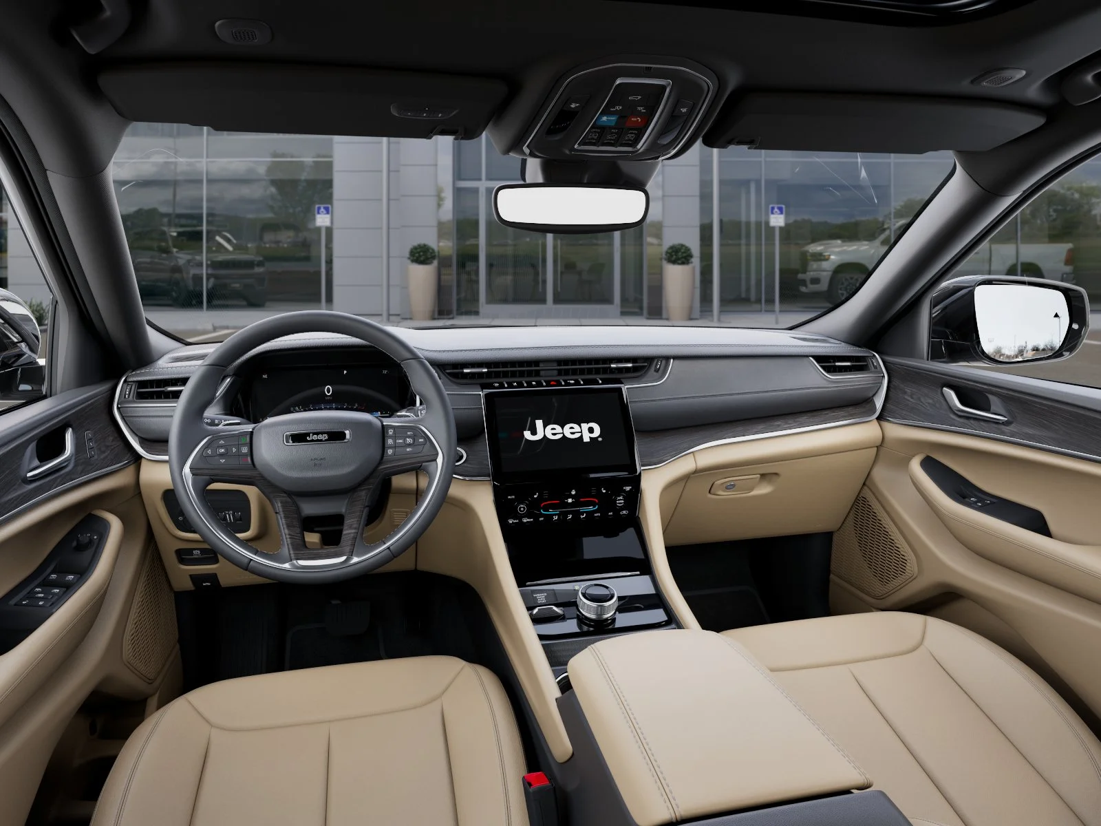 New 2025 Bright White Clear-Coat Exterior Paint Jeep Limited image 37