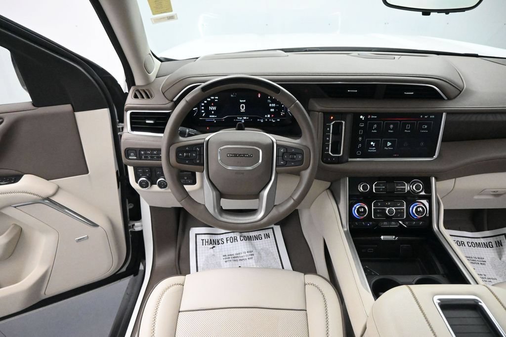 Used 2023 White Frost Tricoat GMC Denali image 23