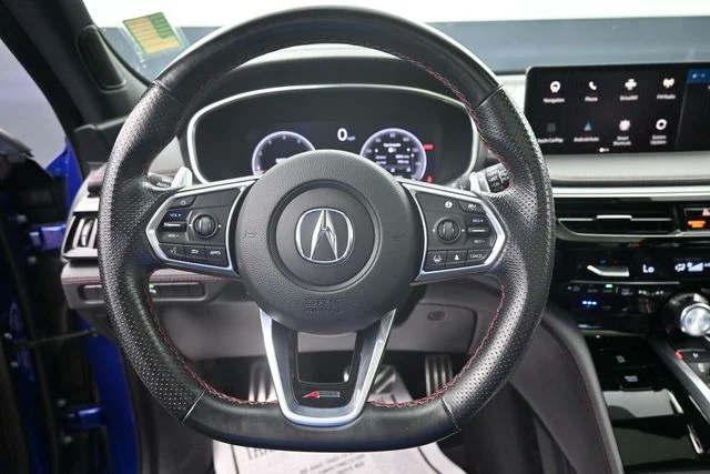 Used 2023 Apex Blue Pearl Acura A-Spec image 26