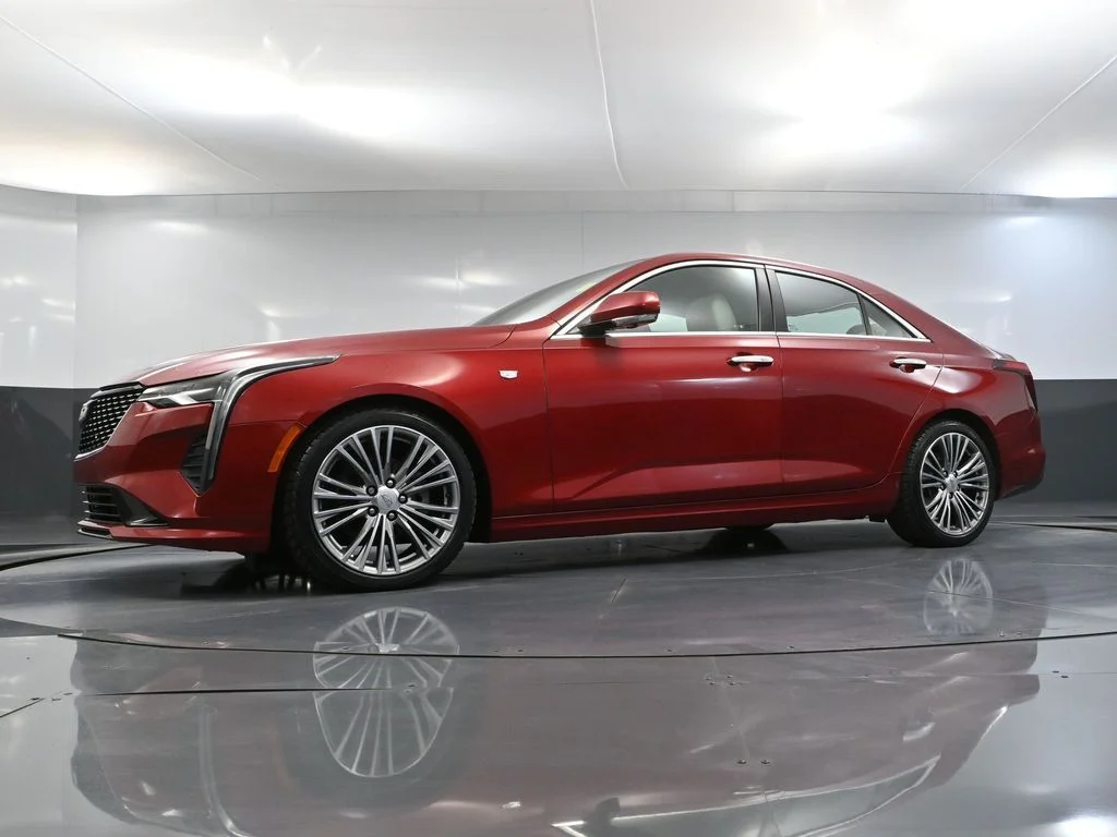 Used 2021 Red Cadillac Premium Luxury image 59