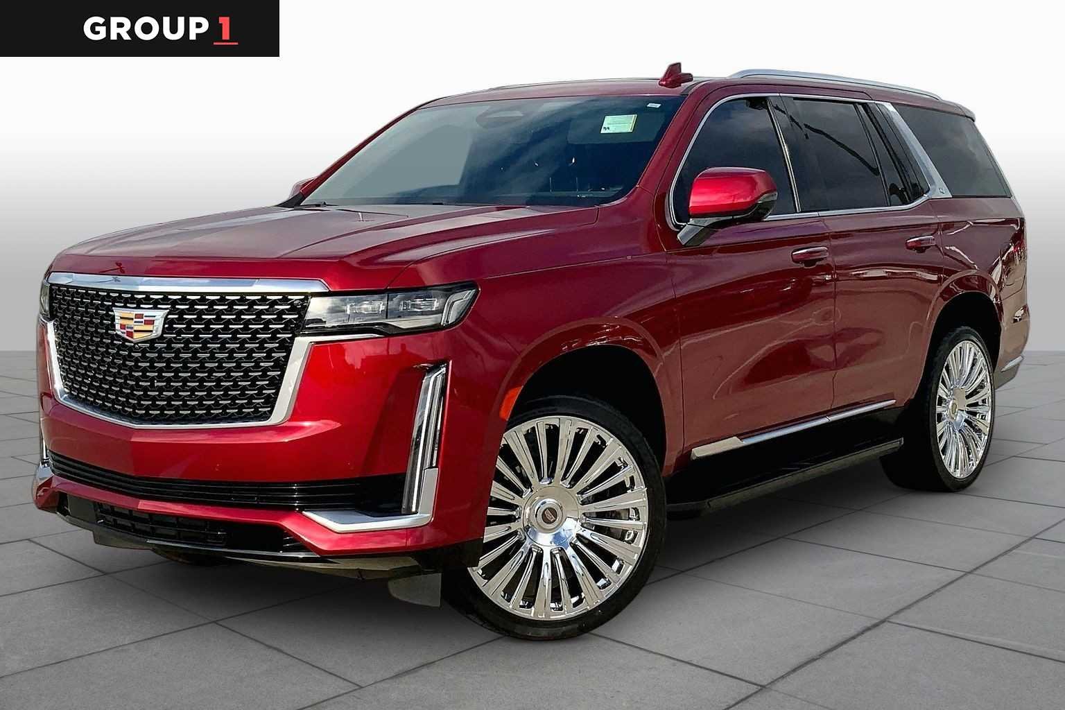 Used 2024 Radiant Red Tintcoat Cadillac Premium Luxury image 1