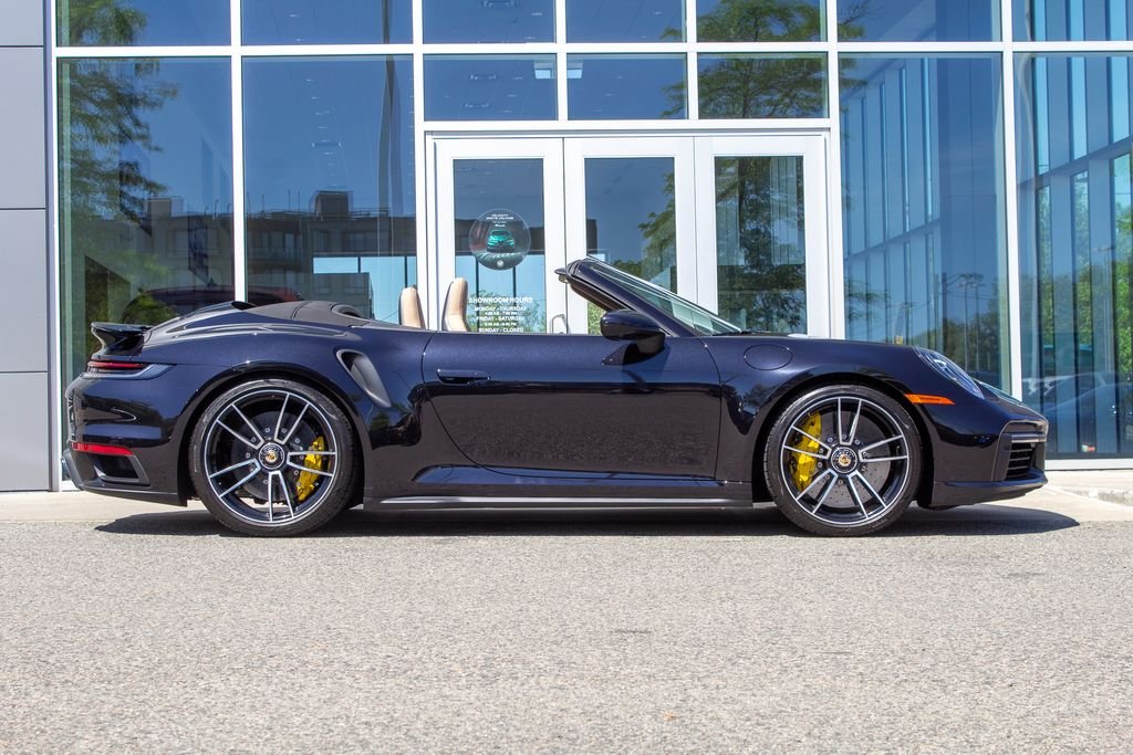 Used 2025 Jet Black Metallic Porsche Turbo S image 5