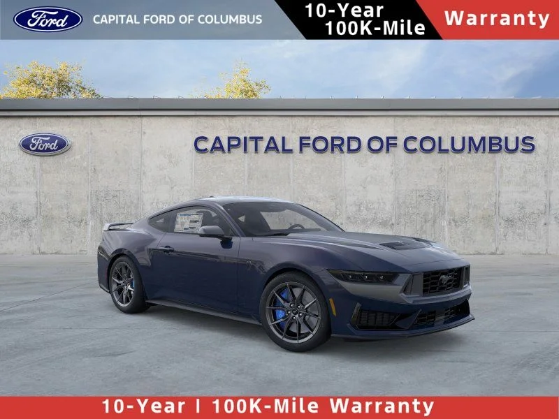 New 2026 Blue Ember Metallic Ford Dark Horse® Premium image 1