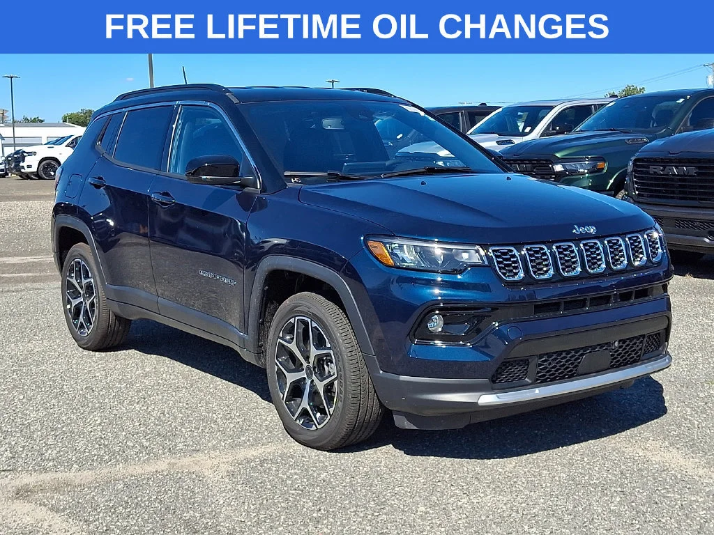 New 2026 Fathom Blue Pearl-Coat Exterior Paint Jeep Limited image 1