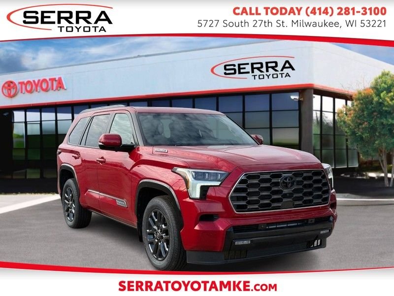 Supersonic Red 2026 Toyota Sequoia Platinum 4WD SUV / Crossover Four-Wheel Drive