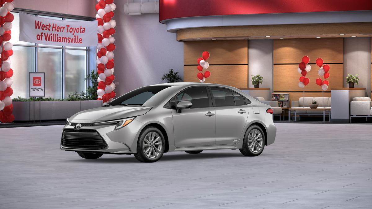 Certified Used 2026 Classic Silver Metallic Toyota Hybrid LE image 27