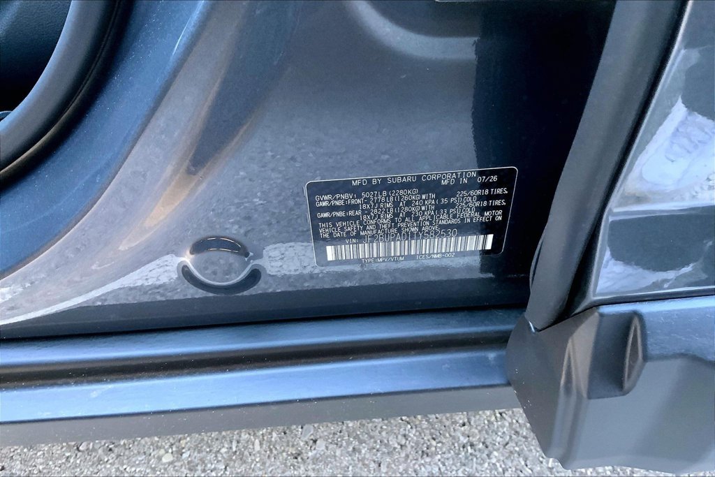 New 2026 MAGNETITE GRAY METALLIC Subaru Premium image 14
