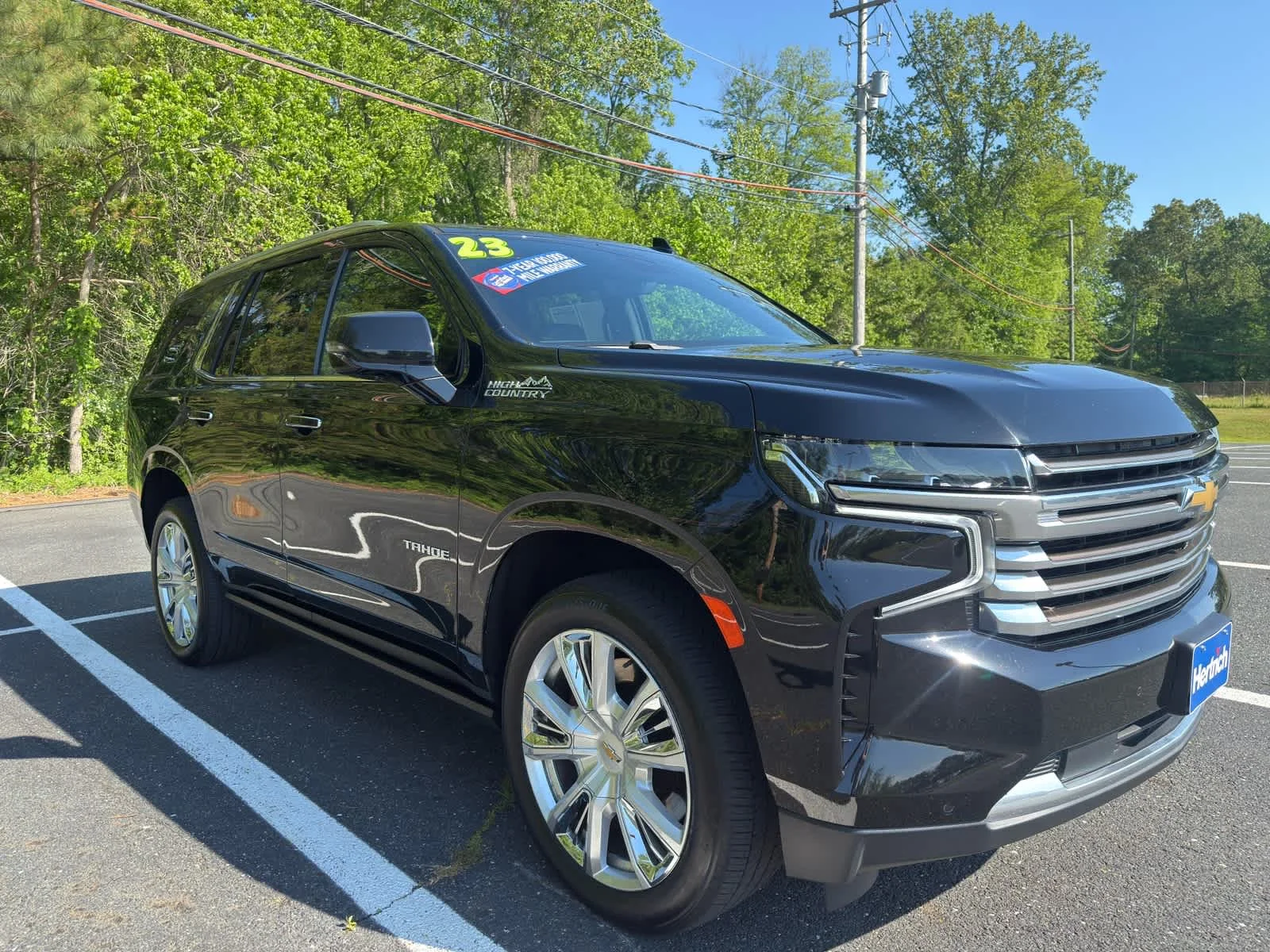 Used 2023 Black Chevrolet High Country image 8