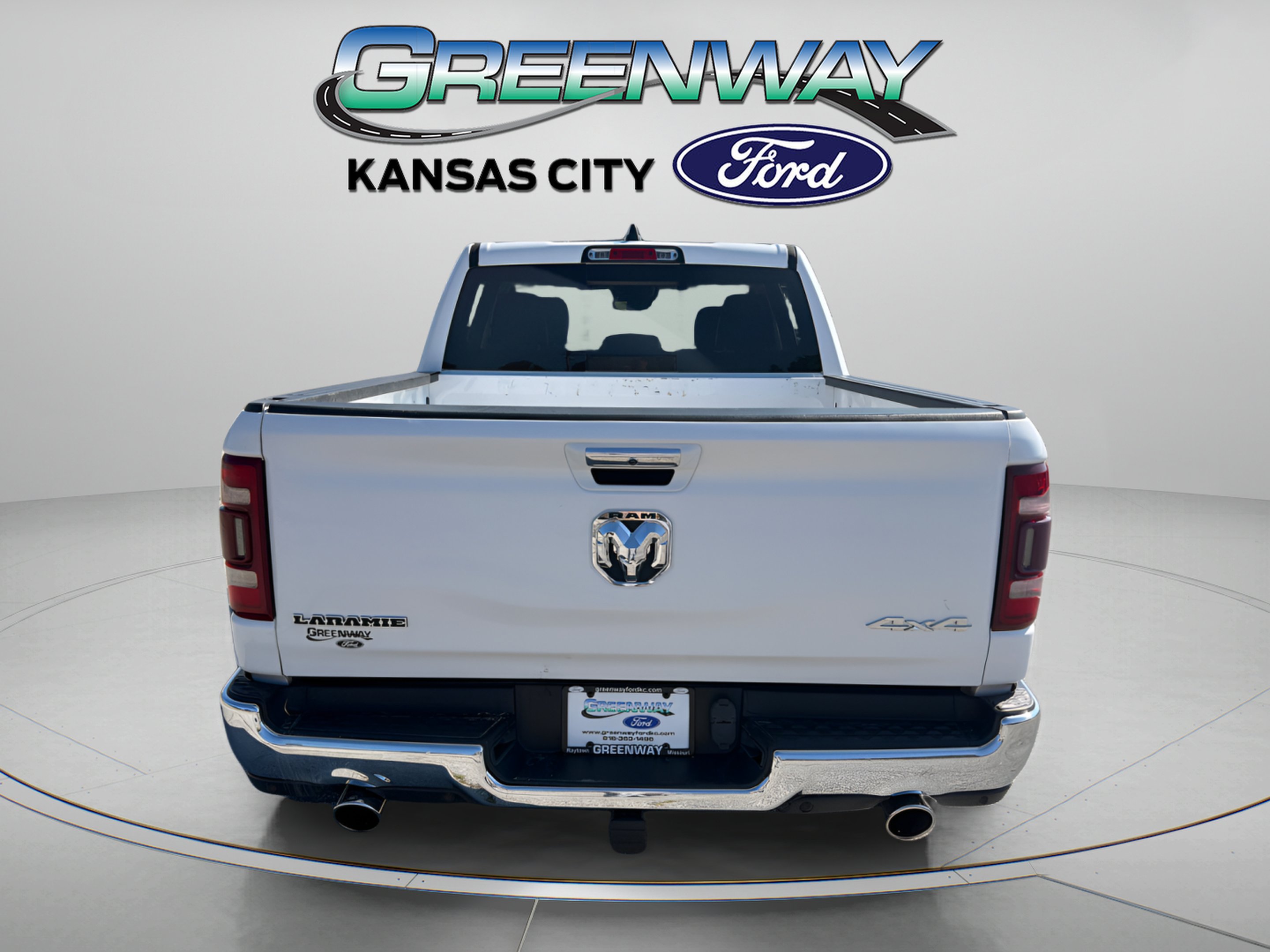 Used 2022 Bright White Clearcoat Ram Laramie image 7