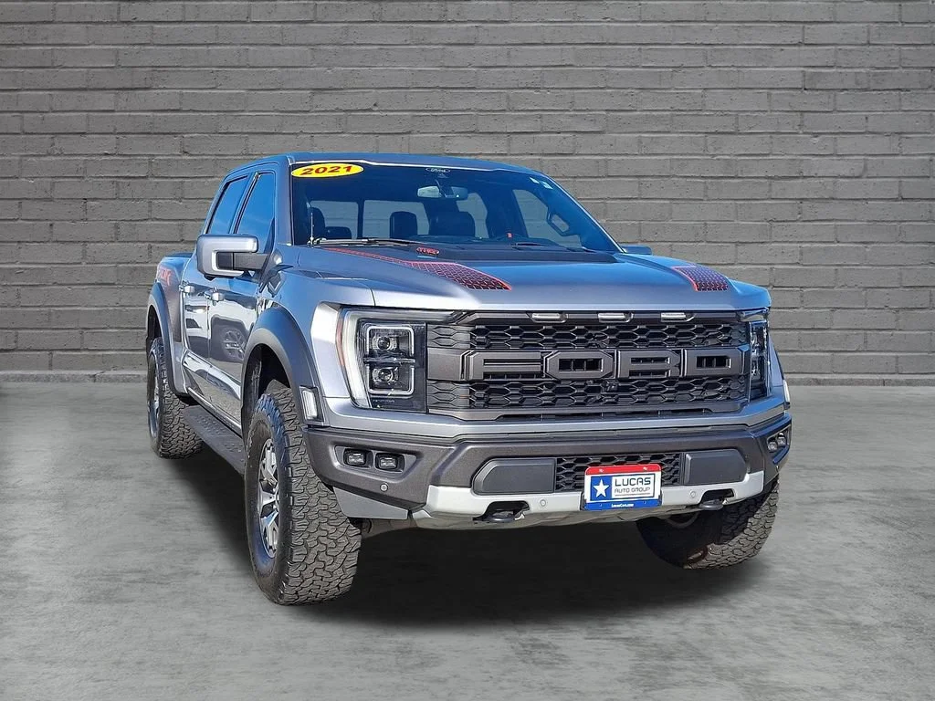 Used 2021 Iconic Silver Metallic Ford Raptor image 2