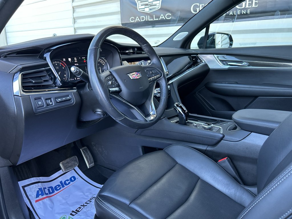 Used 2023 Stellar Black Metallic Cadillac AWD Sport image 9