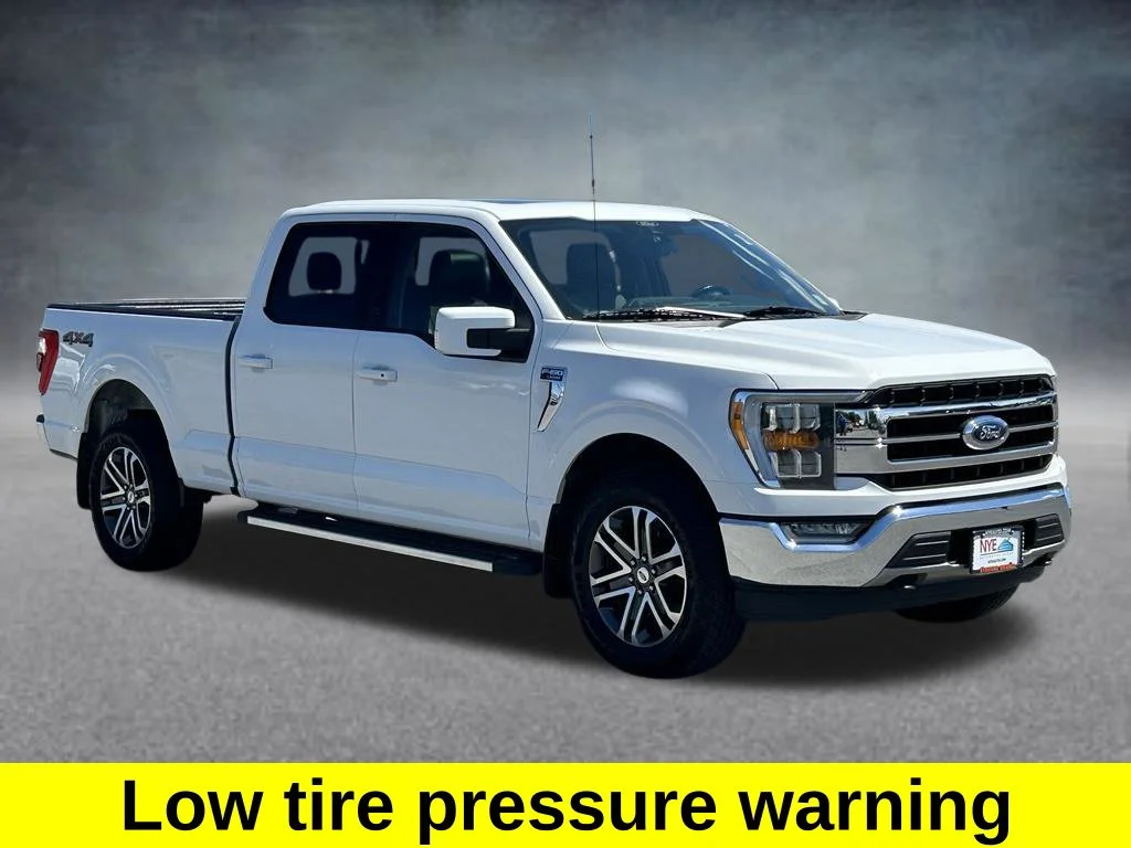 Used 2021 White Ford Lariat image 8