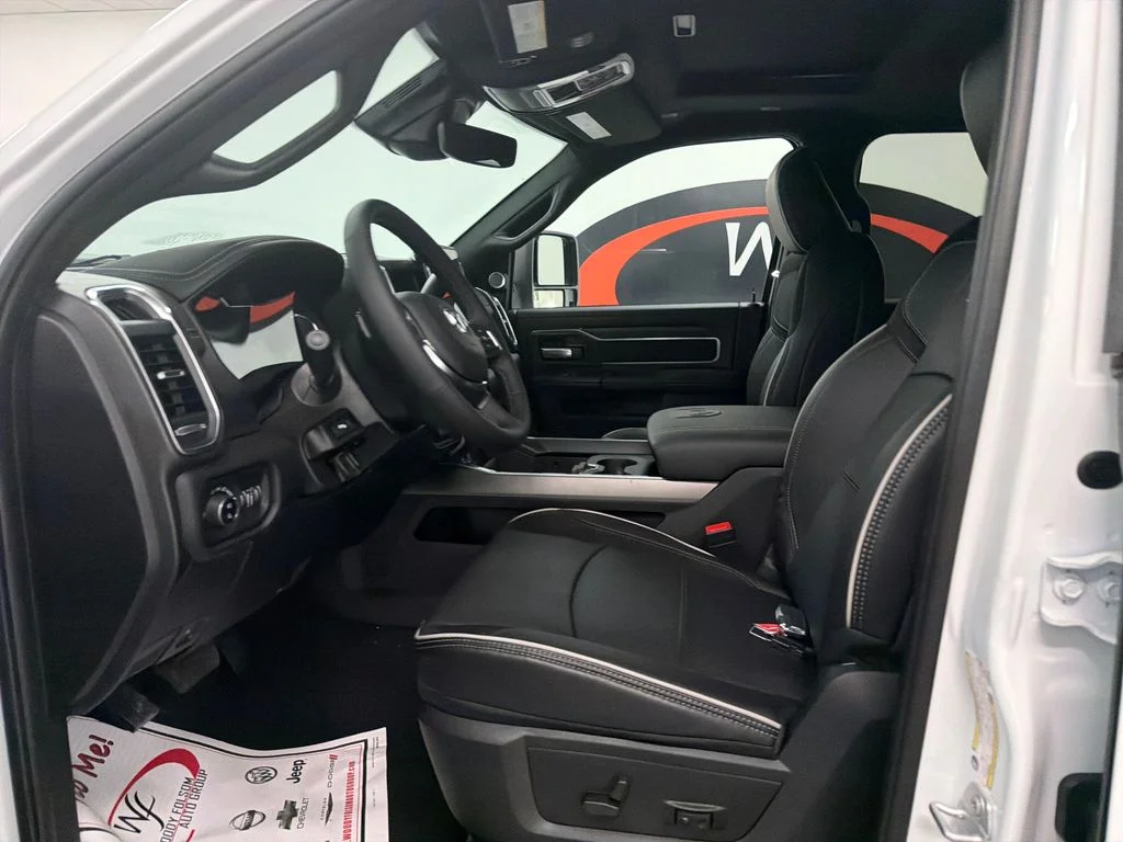 New 2027 Bright White Clearcoat RAM Laramie image 8