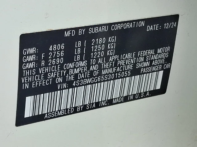 Used 2025 White Subaru Sport image 26