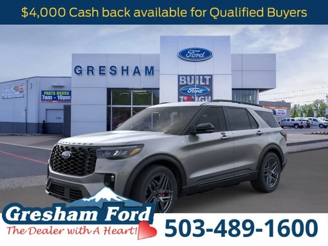 New 2026 Carbonized Gray Metallic Ford ST-Line image 1
