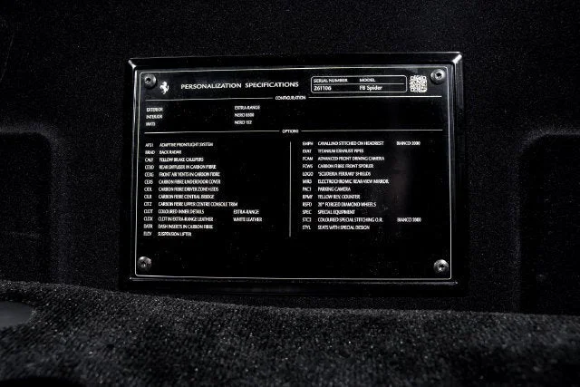 Certified Used 2021 Bianco Fuji Ferrari  image 18