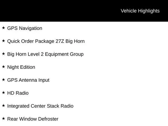 New 2026 Bright White Clear-Coat Exterior Paint RAM BIG HORN image 3
