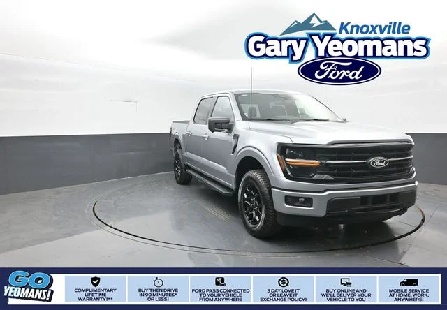 New 2026 Iconic Silver Metallic Ford XLT image 1