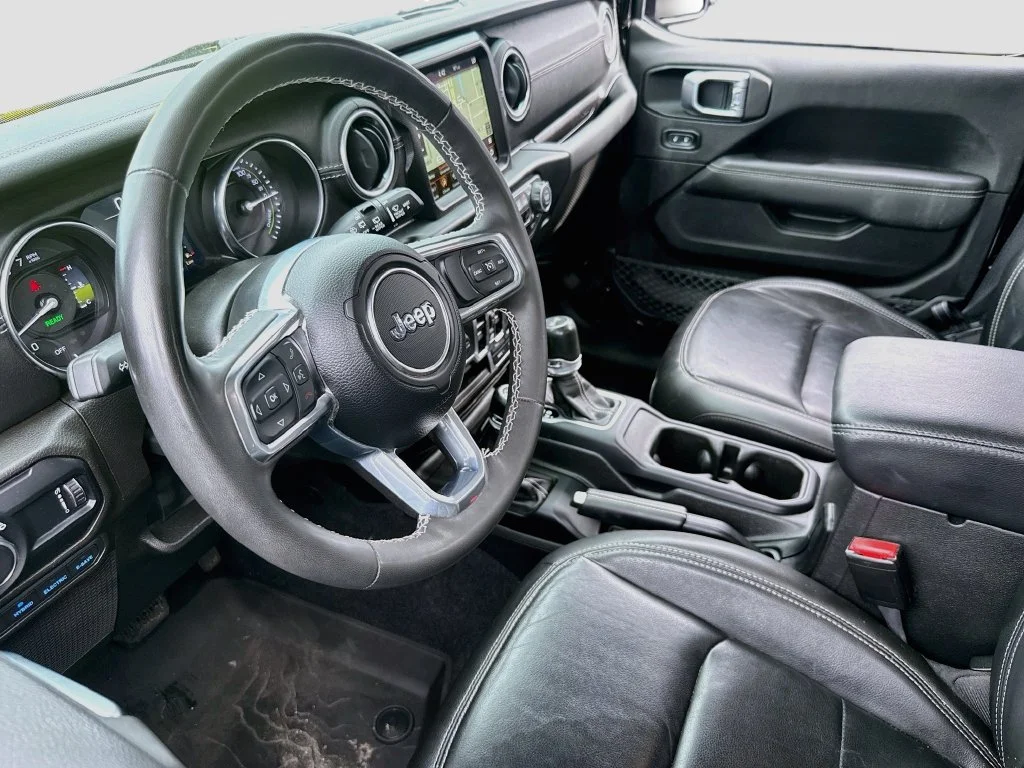 Used 2023 Black Jeep Sahara 4xe image 25