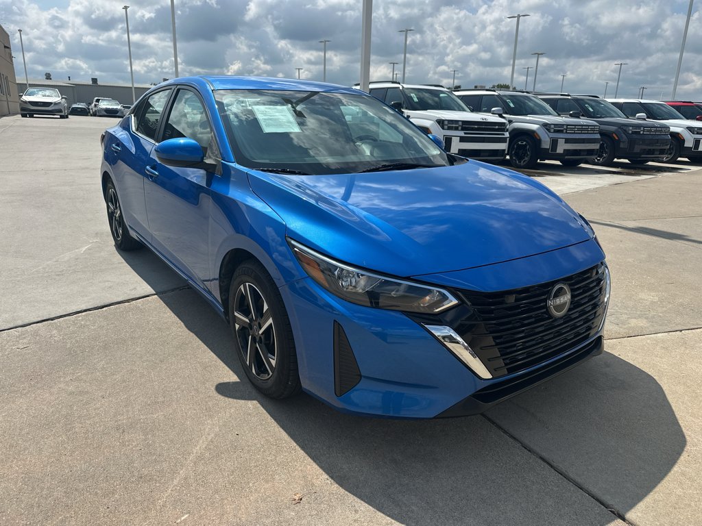 Used 2024 Electric Blue Metallic Nissan SV image 8