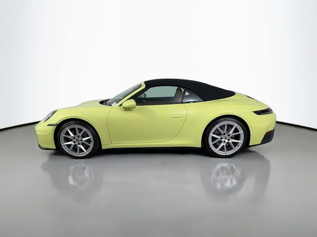 Used 2025 Yellow Porsche Carrera image 8