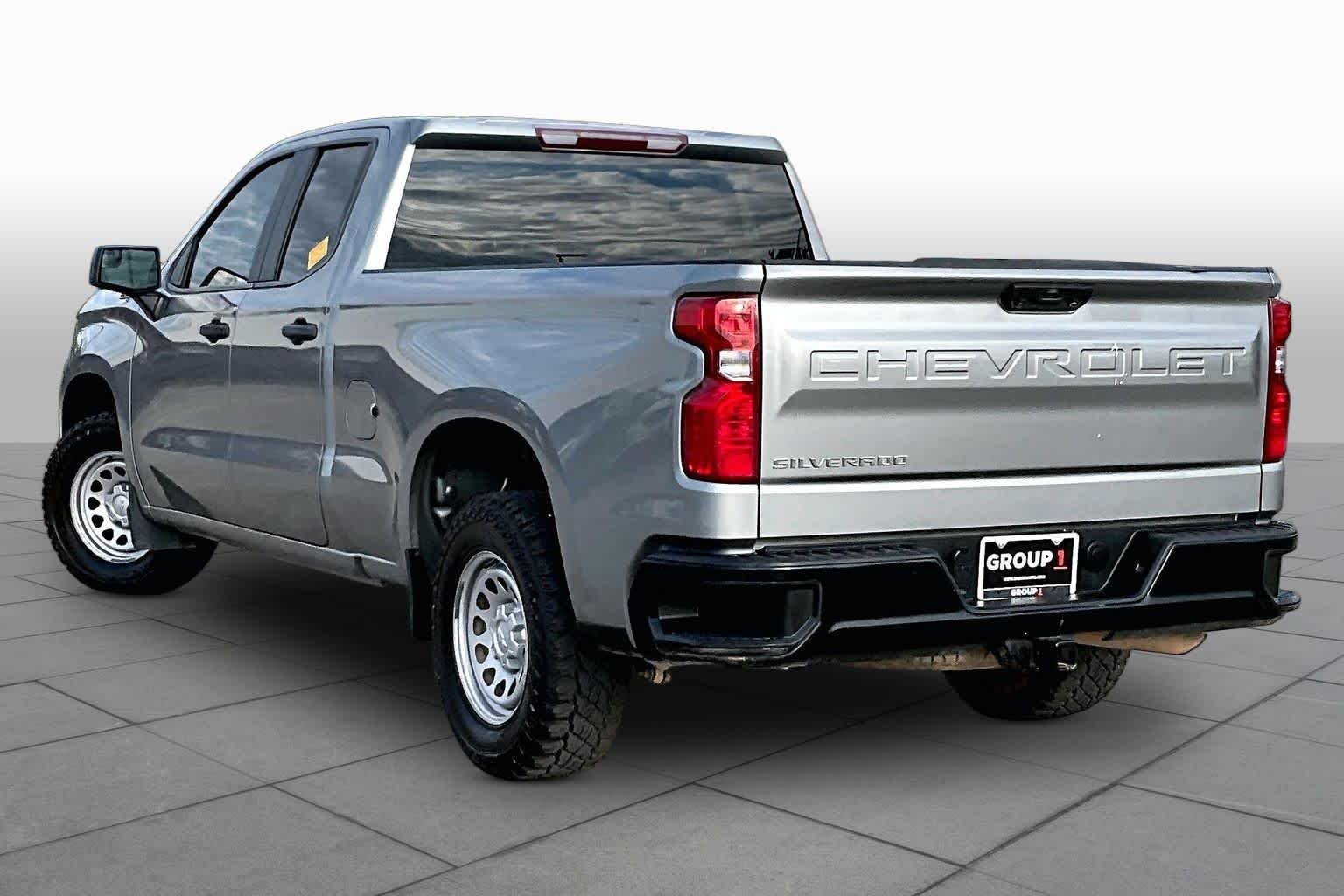 Used 2023 Sterling Gray Metallic Chevrolet Work Truck image 12
