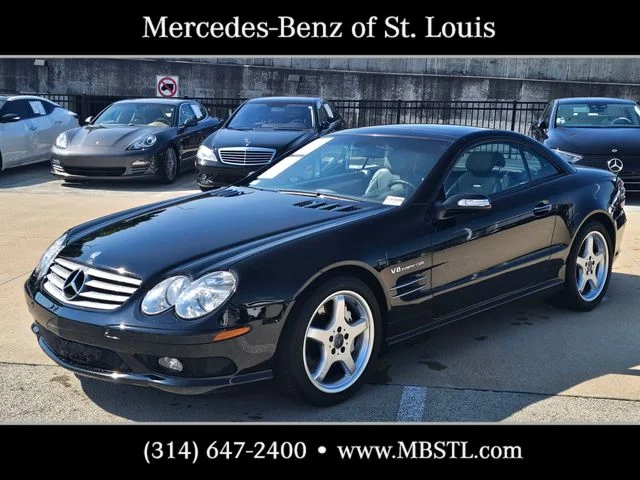 Used 2004 Black Mercedes-Benz SL 55 AMG® image 5