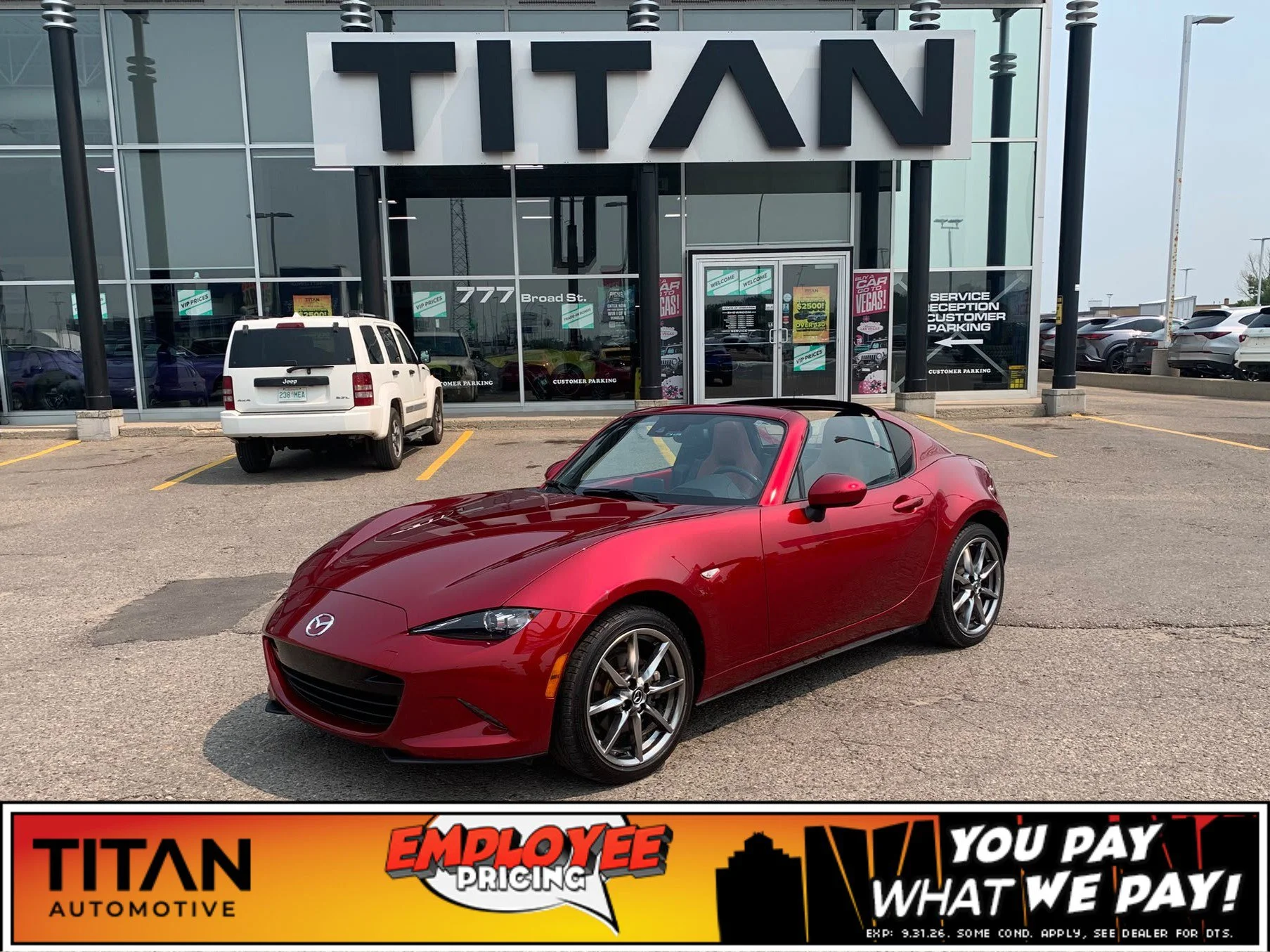Certified Used 2022 Soul Red Crystal Metallic Mazda RF GT*Soul Red Crystal | Terracotta Htd Leather | Nav | BOSE | Power Hardtop | Blind Spot Detection image 1