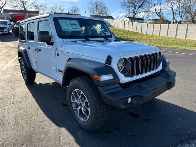 New 2026 Bright White Clear-Coat Exterior Paint Jeep Sport S image 4