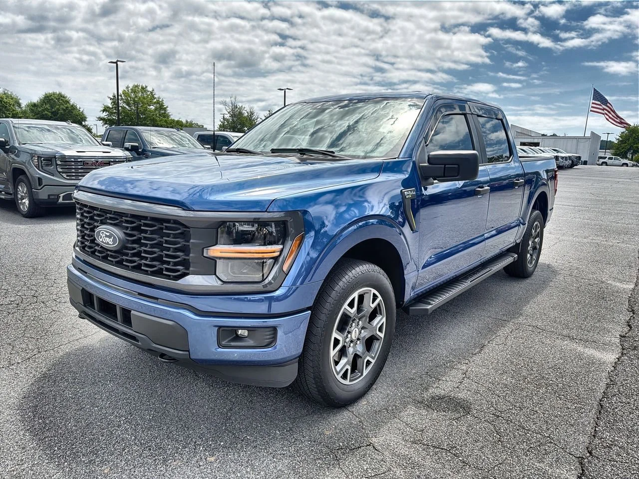 Used 2024 Blue Ford STX image 4