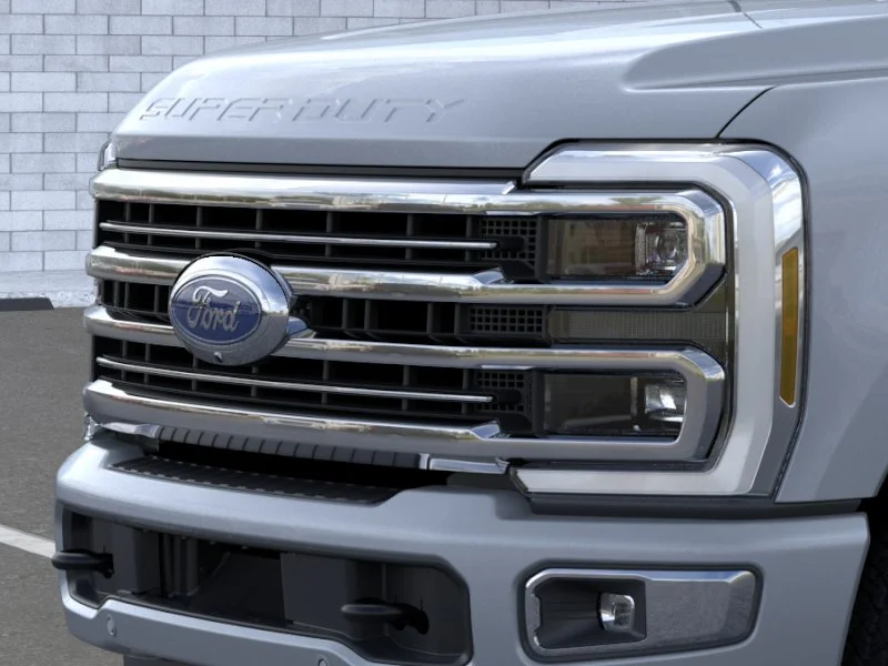 New 2026 Glacier Gray Metallic Tri-Coat Ford F-250® Platinum® image 17