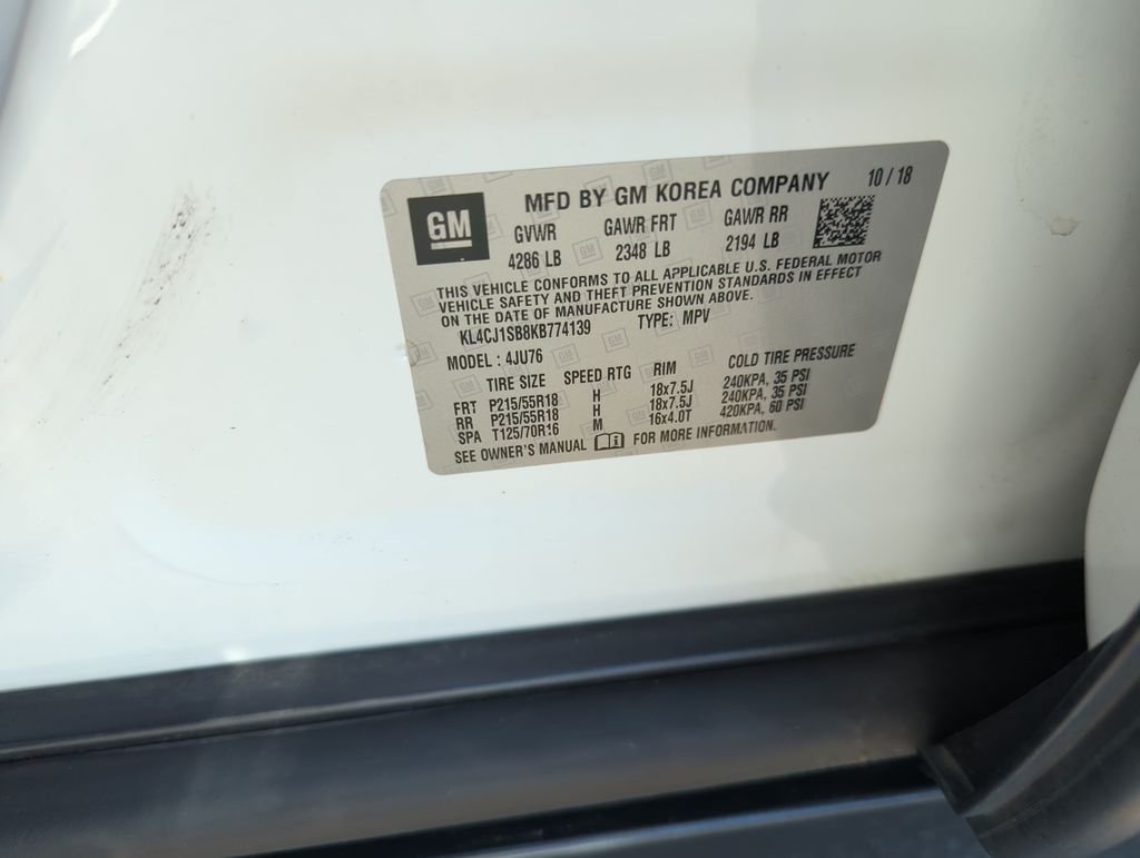 Used 2019 White Buick Sport Touring image 38