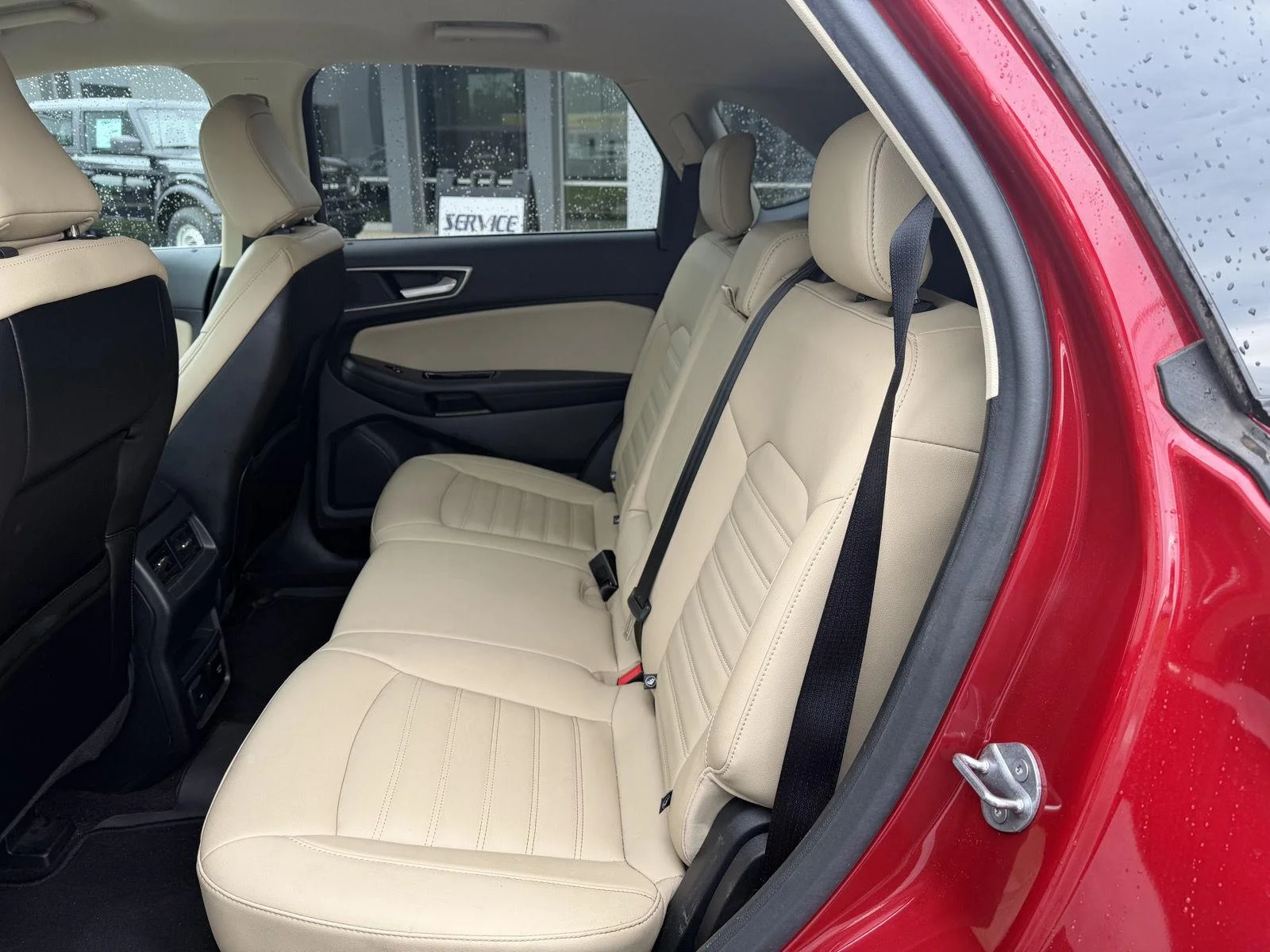 Used 2020 Rapid Red Metallic Tinted Clearcoat Ford SEL image 8