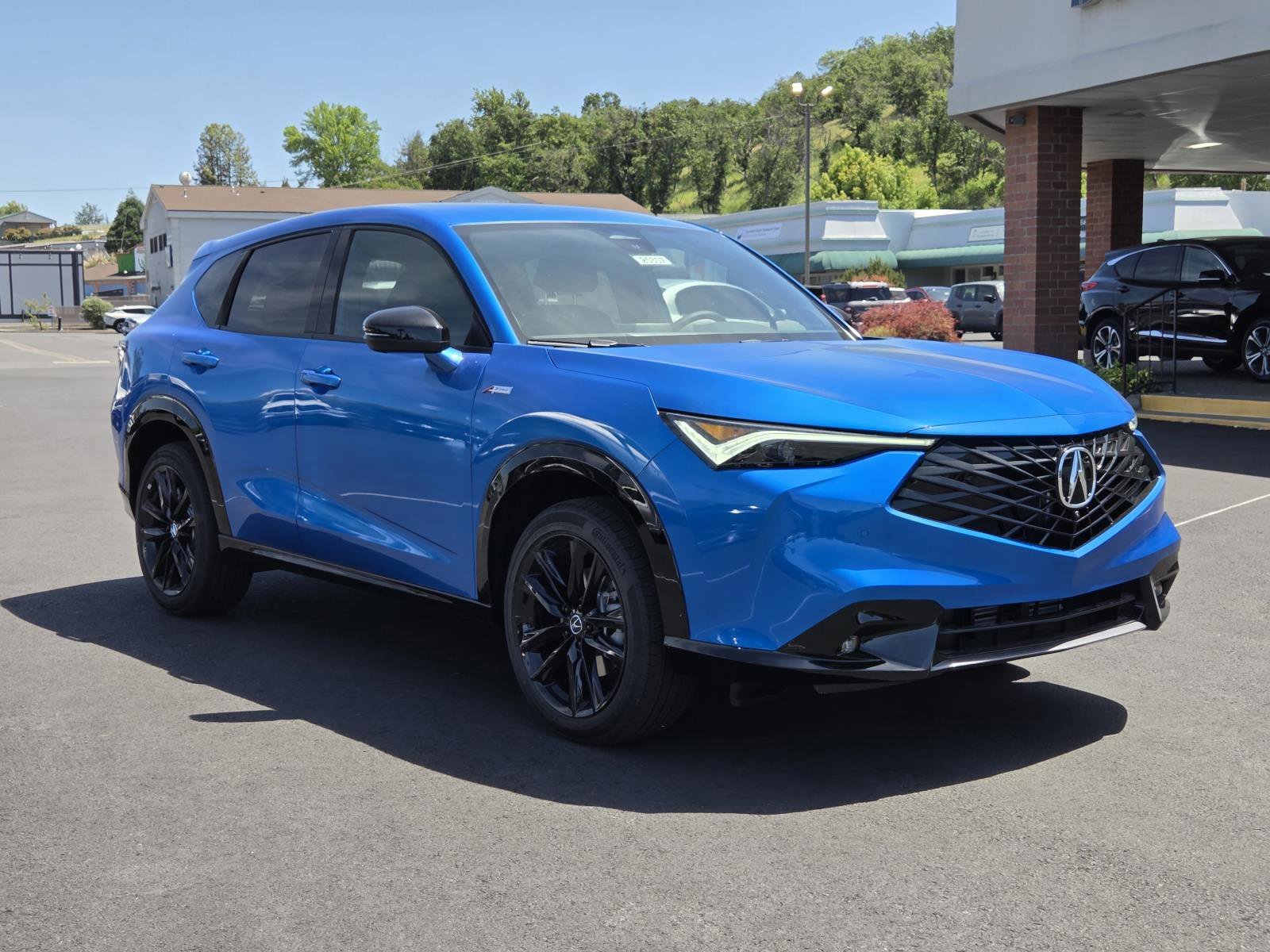 New 2026 Double Apex Blue Pearl II Acura w/A-Spec Advance Package AWD image 3