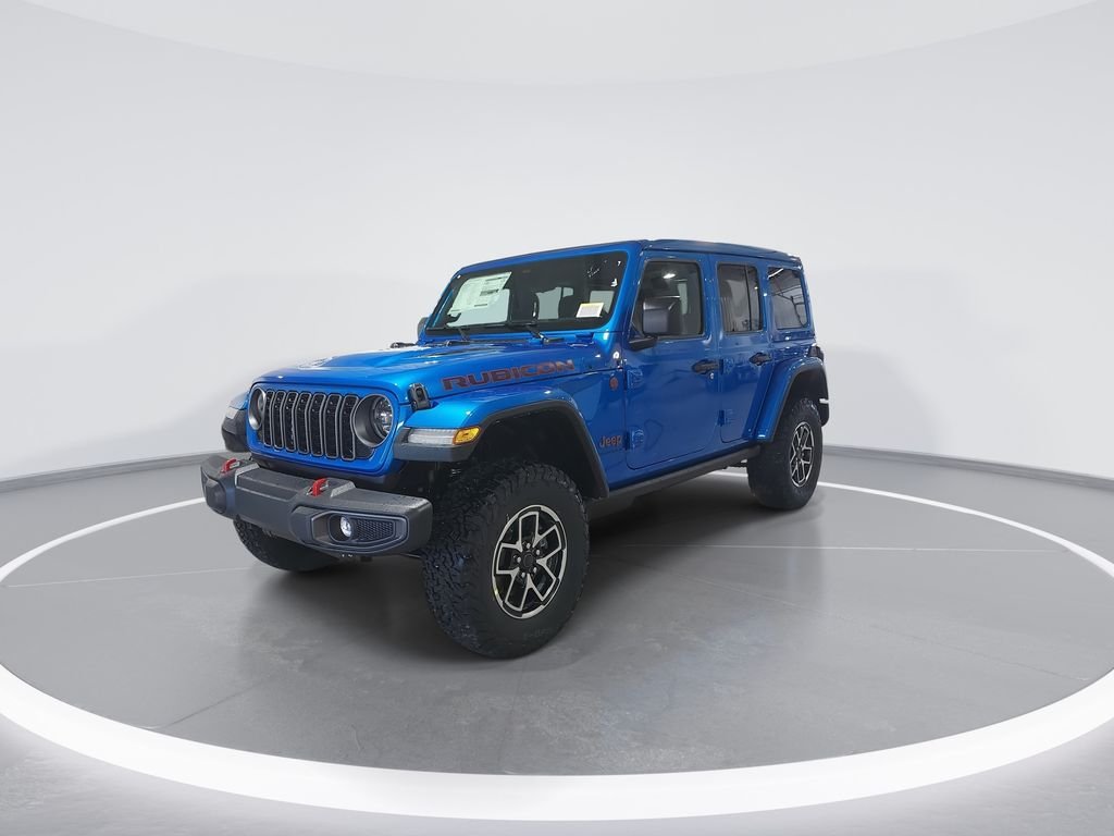 New 2026 Hydro Blue Pearl-Coat Exterior Paint Jeep Rubicon image 4