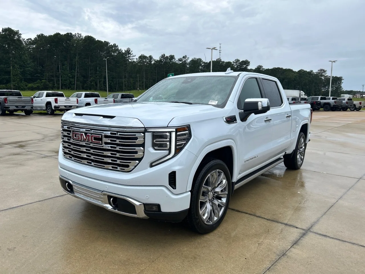 New 2026 Glacier White Tricoat GMC Denali image 1