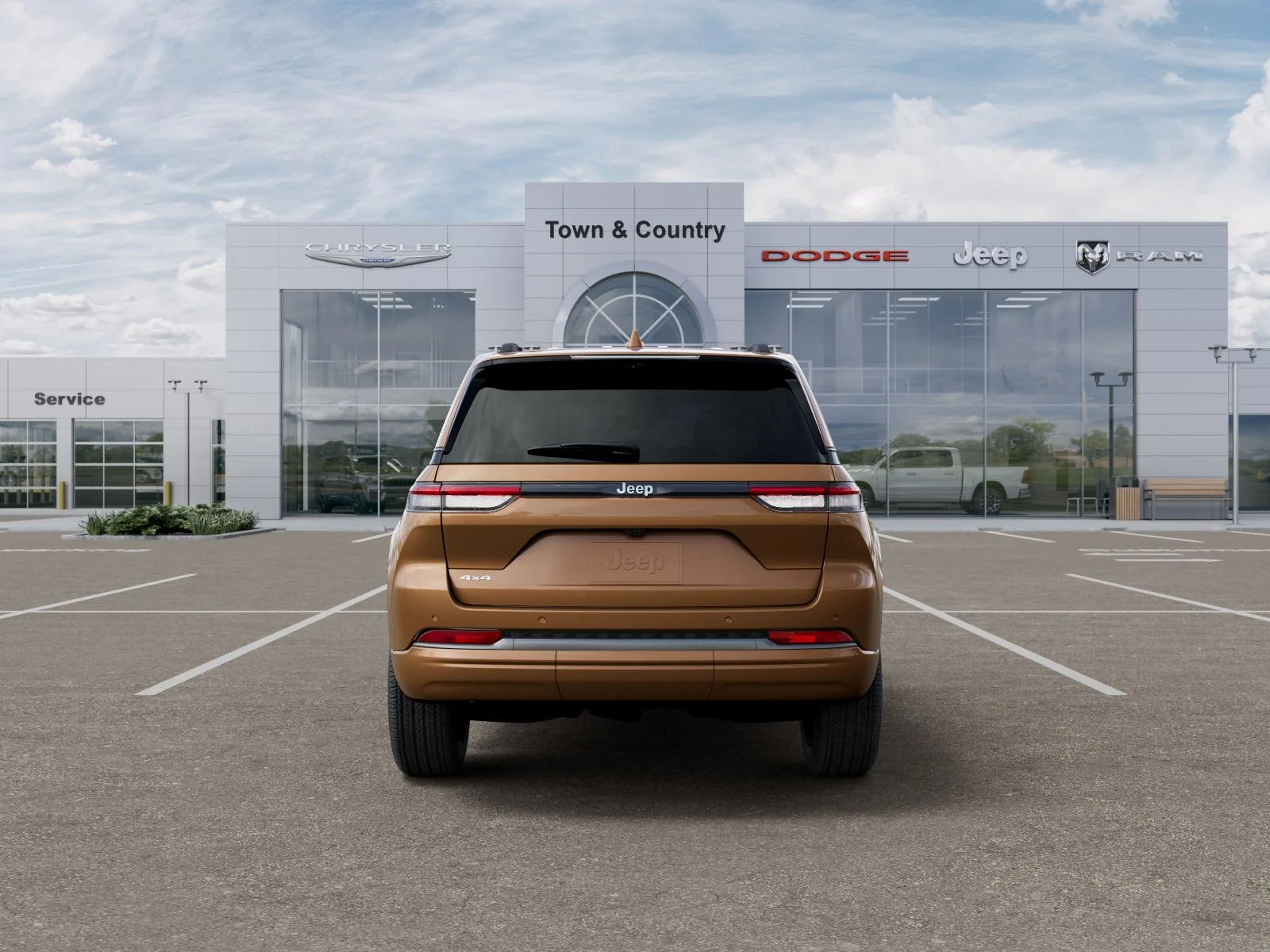New 2026 Copper Shino Metallic Clear-Coat Exterior Paint Jeep Limited Reserve image 33