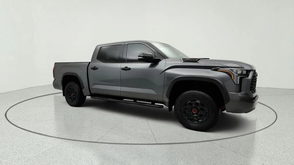 Used 2023 Magnetic Gray Metallic Toyota TRD Pro Hybrid CrewMax 5.5