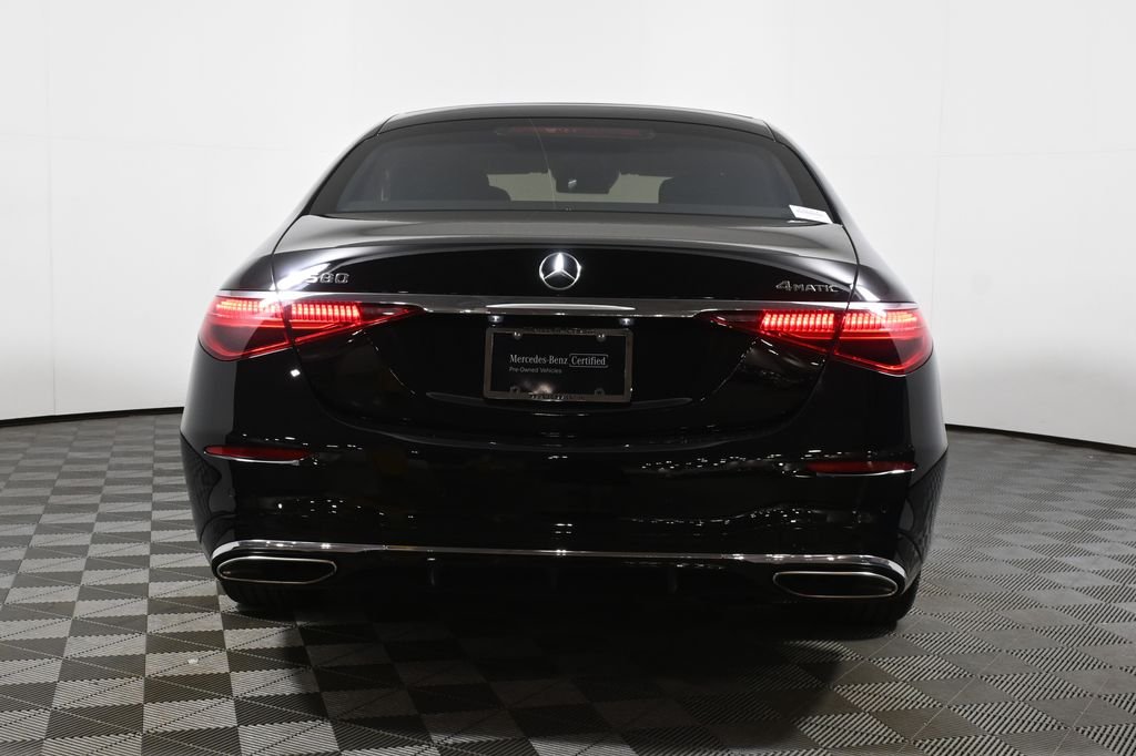 Certified Used 2025 Black Mercedes-Benz S 580 image 6