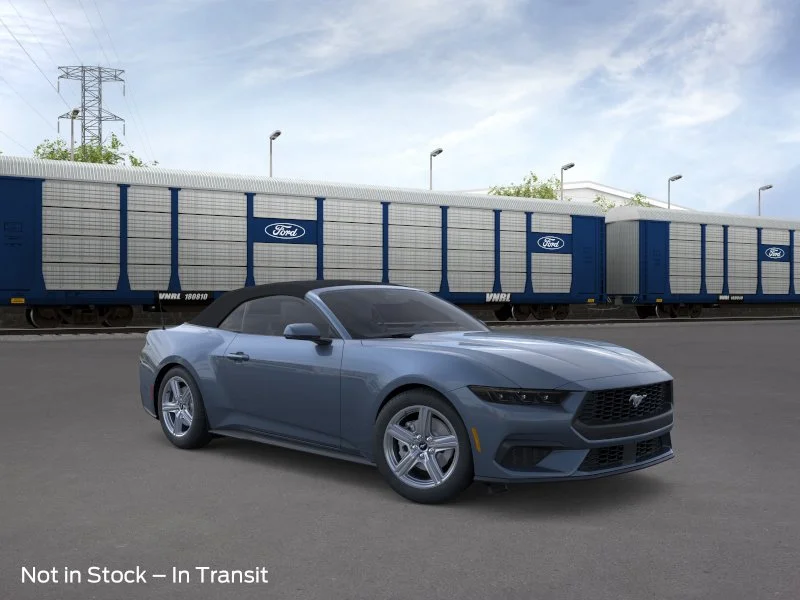 New 2026 Vapor Blue Metallic Ford EcoBoost® Premium Convertible image 7