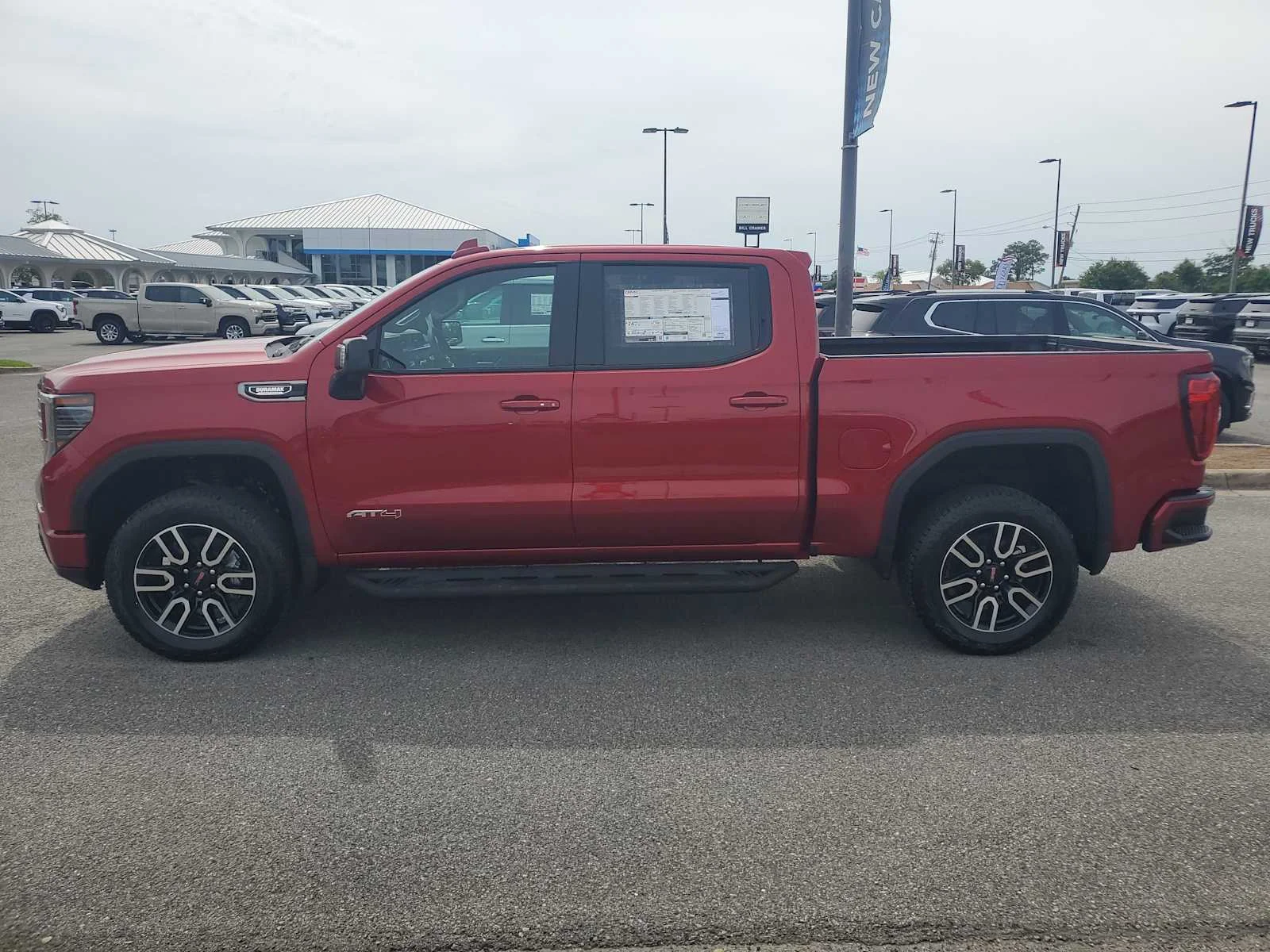 New 2026 Volcanic Red Tintcoat GMC AT4 image 2