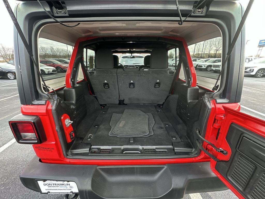 Used 2021 Red Jeep Unlimited Sport S image 23