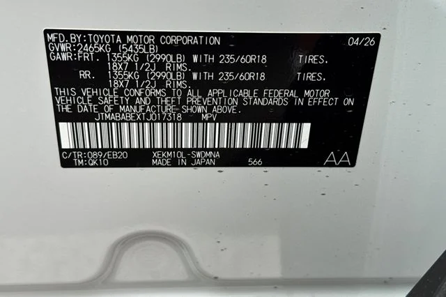 New 2026 COSMIC WHITE PEARL Subaru Premium FWD image 24