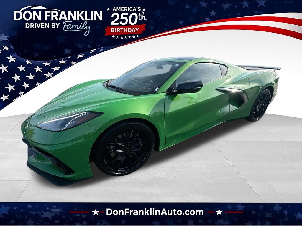 Used 2026 Green Chevrolet Stingray image 1